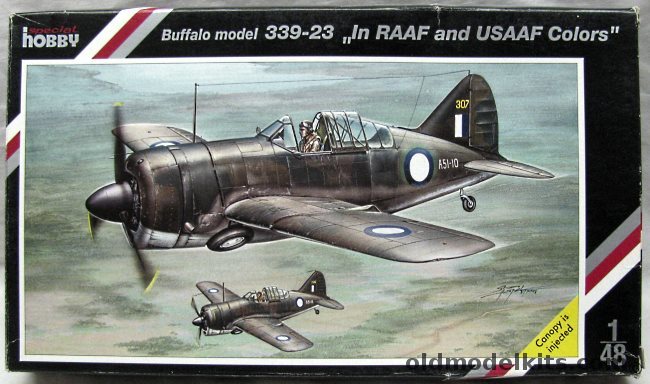 Special Hobby 1/48 Buffalo Model 339-23 - RAAF Australia and USAAF, SH48057 plastic model kit